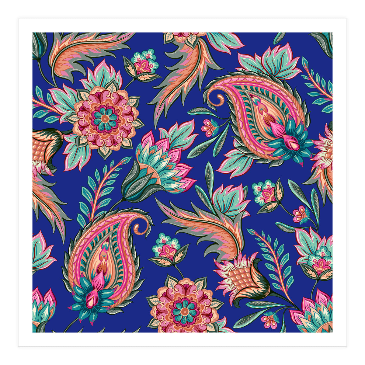 Chic Flowers (Print Only)