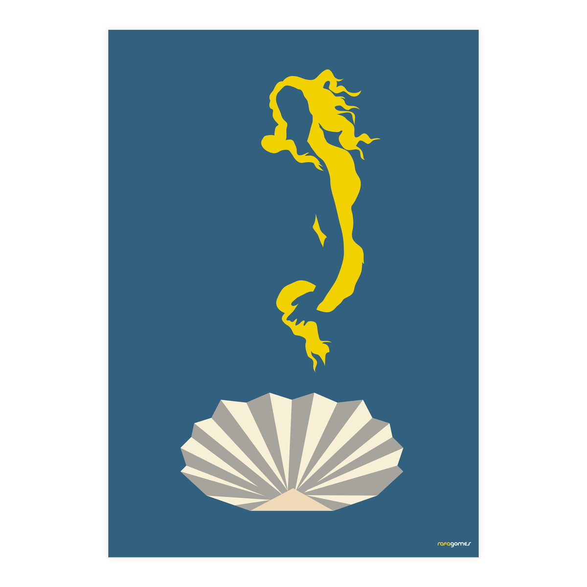 The Birth Of Venus Minimalist (Print Only)