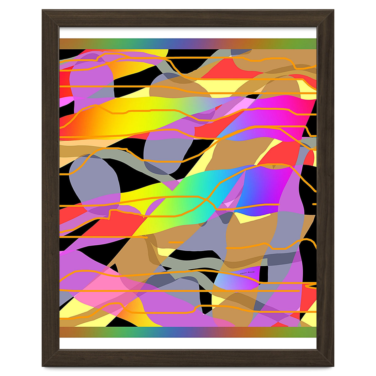 ABSTRACT COLOR BANDS