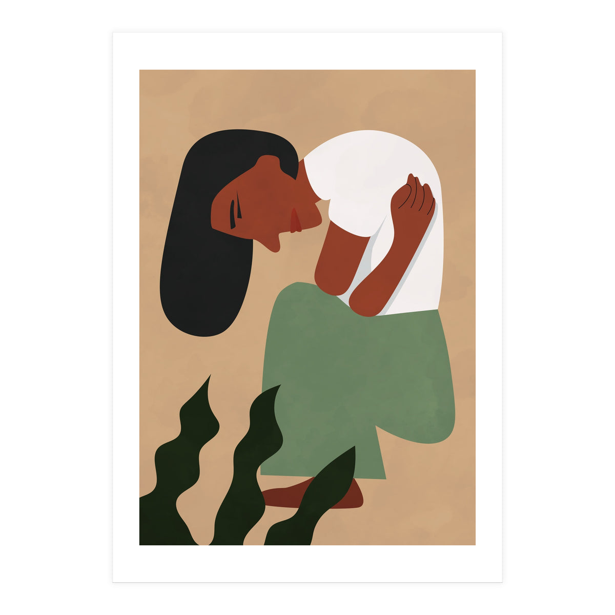 Sad Woman (Print Only)