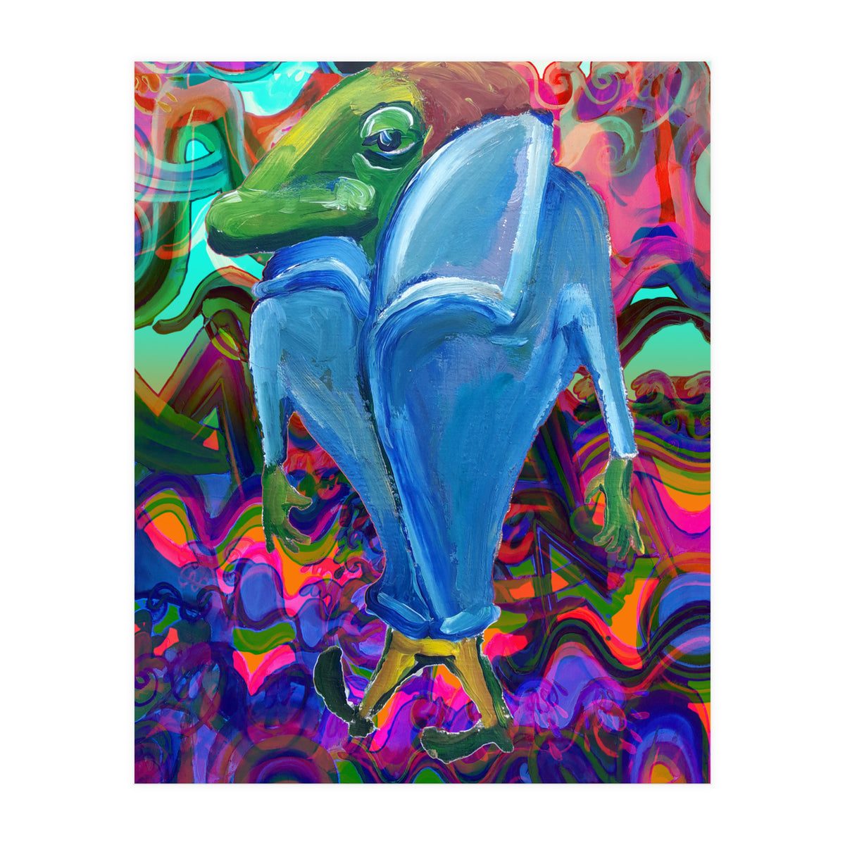 Camperita Azul (Print Only)