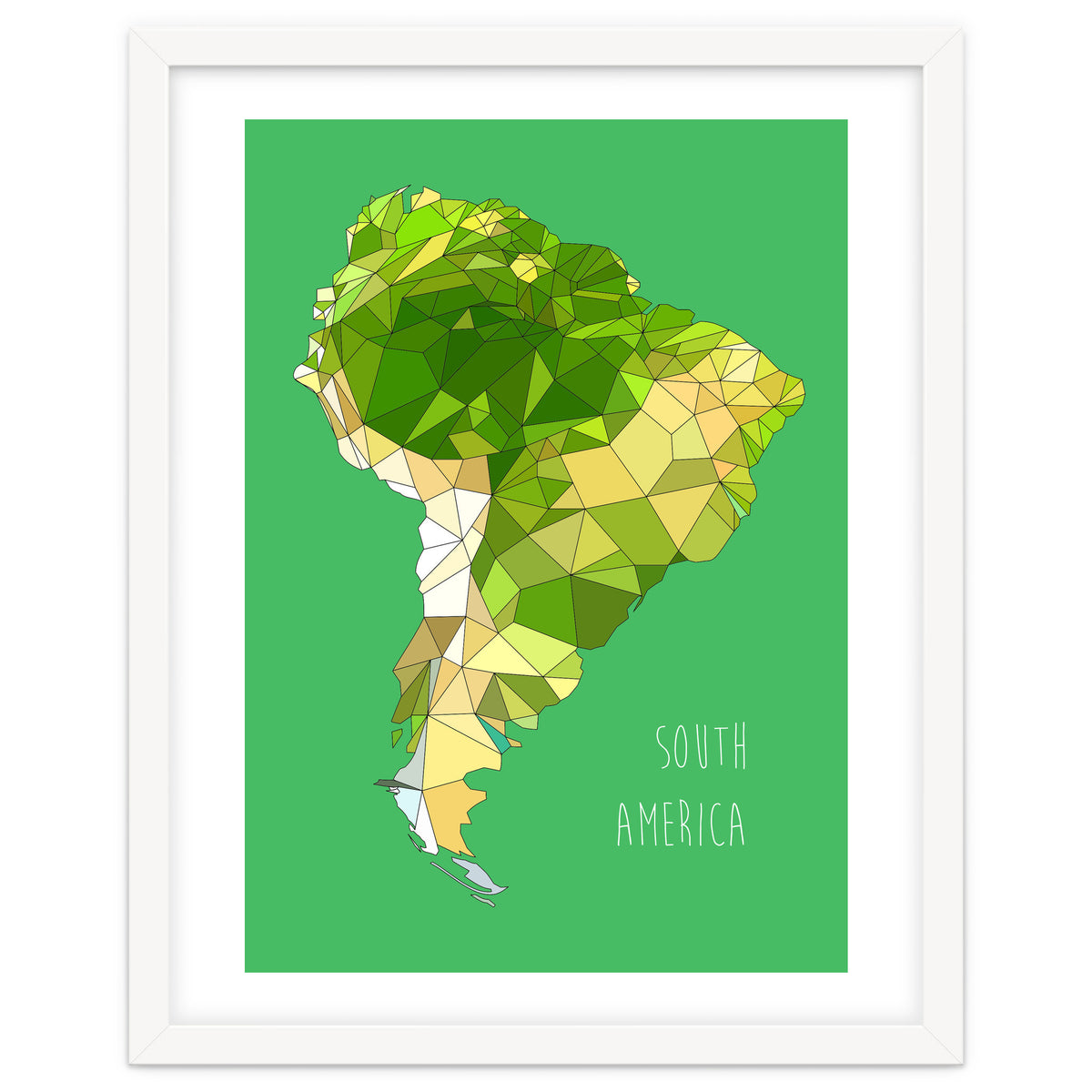 SOUTH AMERICA – Green