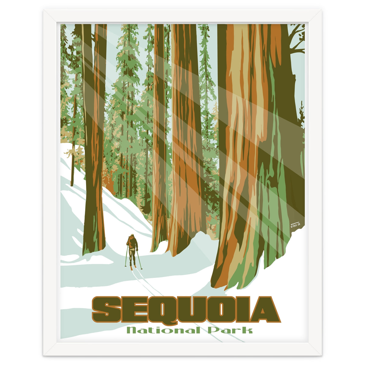 Sequoia National Park Poster