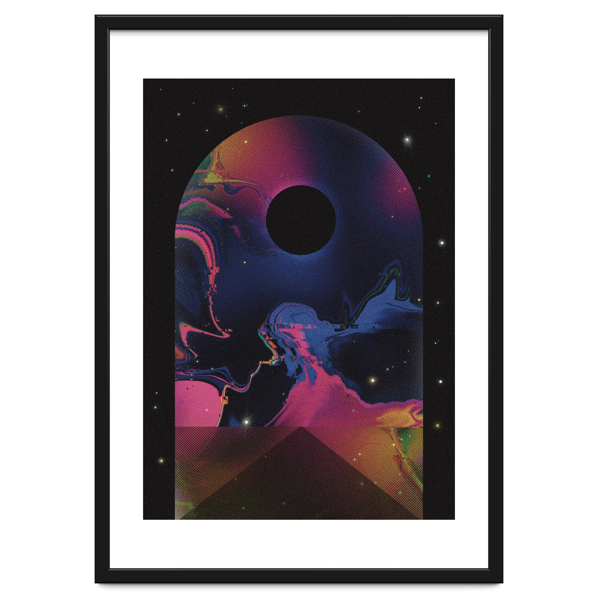 Night Road Landscape