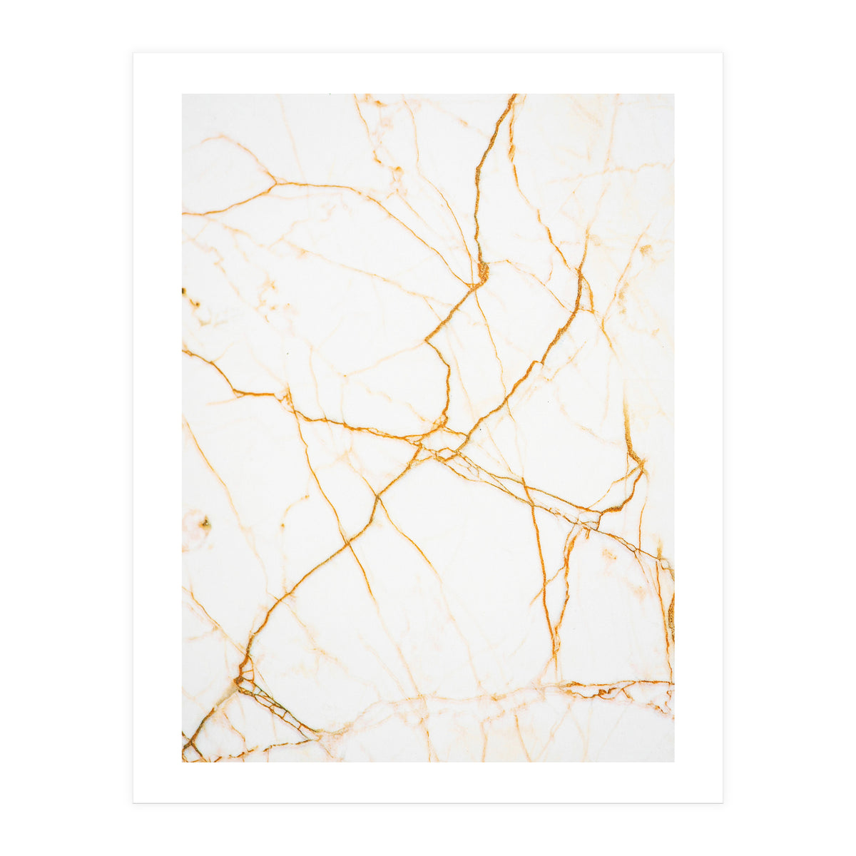 Gold And Marble (Print Only)