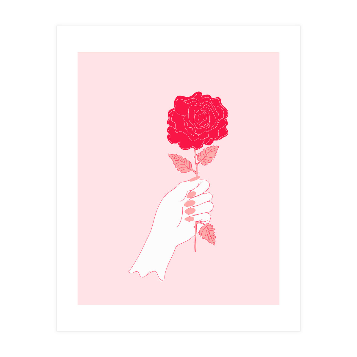 Feminist Rose (Print Only)