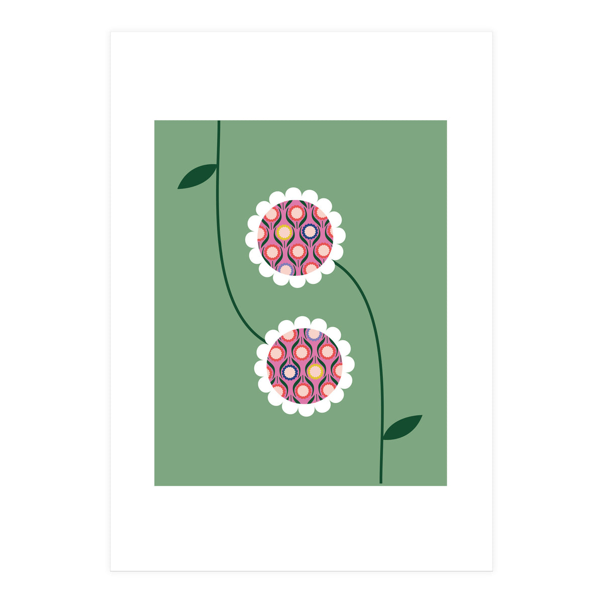 Pressed Flowers Rgb (Print Only)