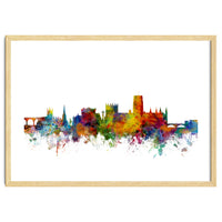 Durham England Skyline Cityscape