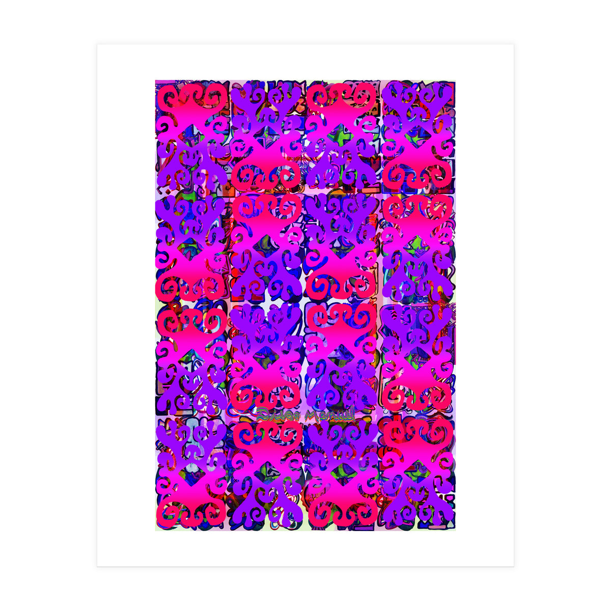 Tapiz Perfiles 2023 18 (Print Only)