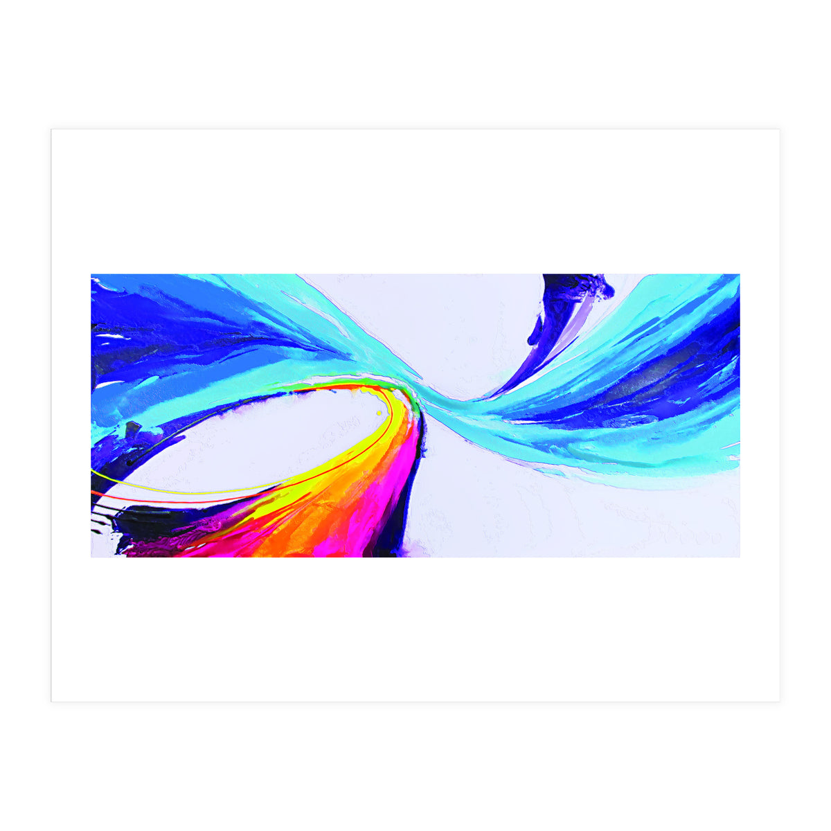 Abstract Art Britto - Qb297 (Print Only)