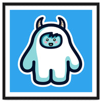 Kawaii Cute Abominable Snowman Yeti