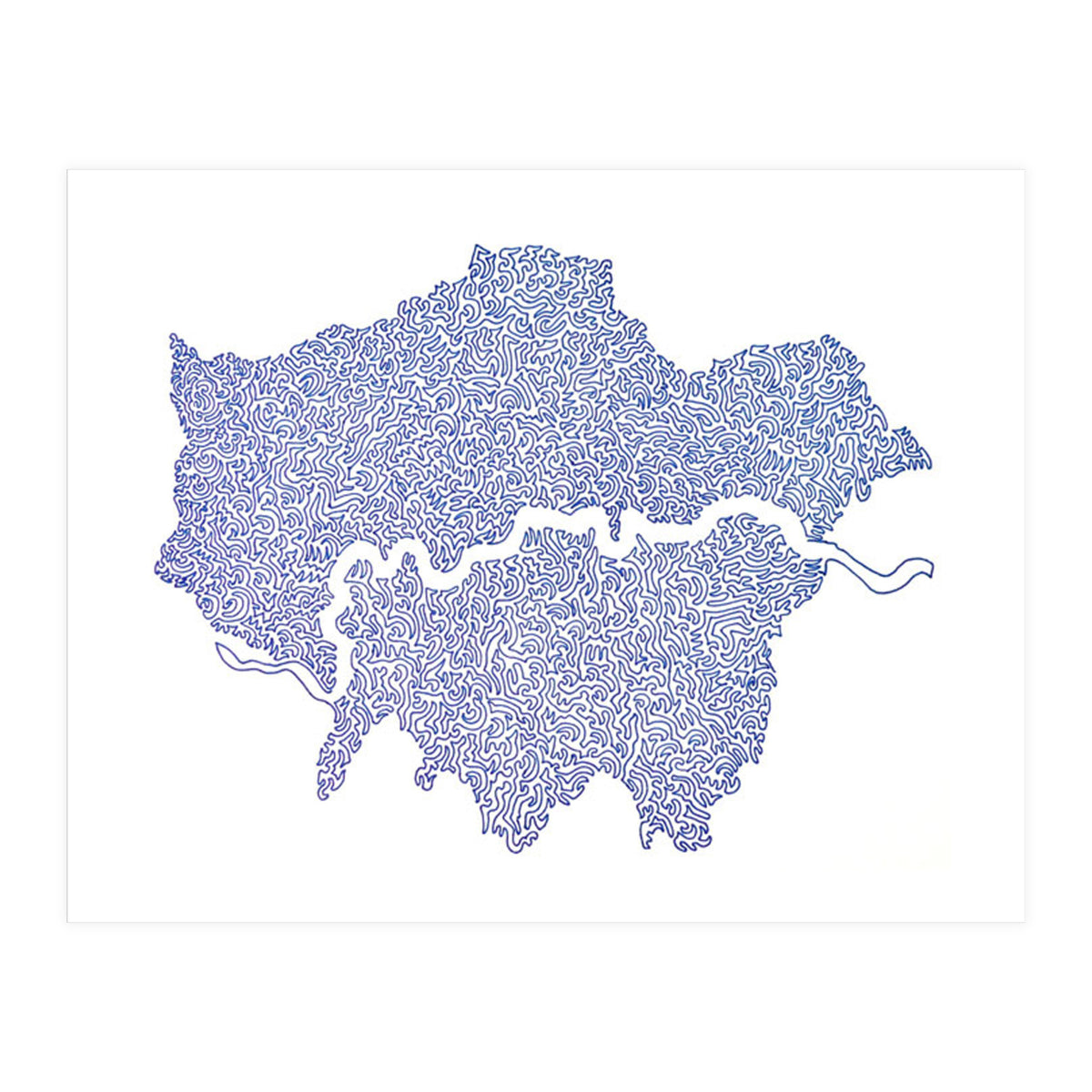 Map of London (Print Only)