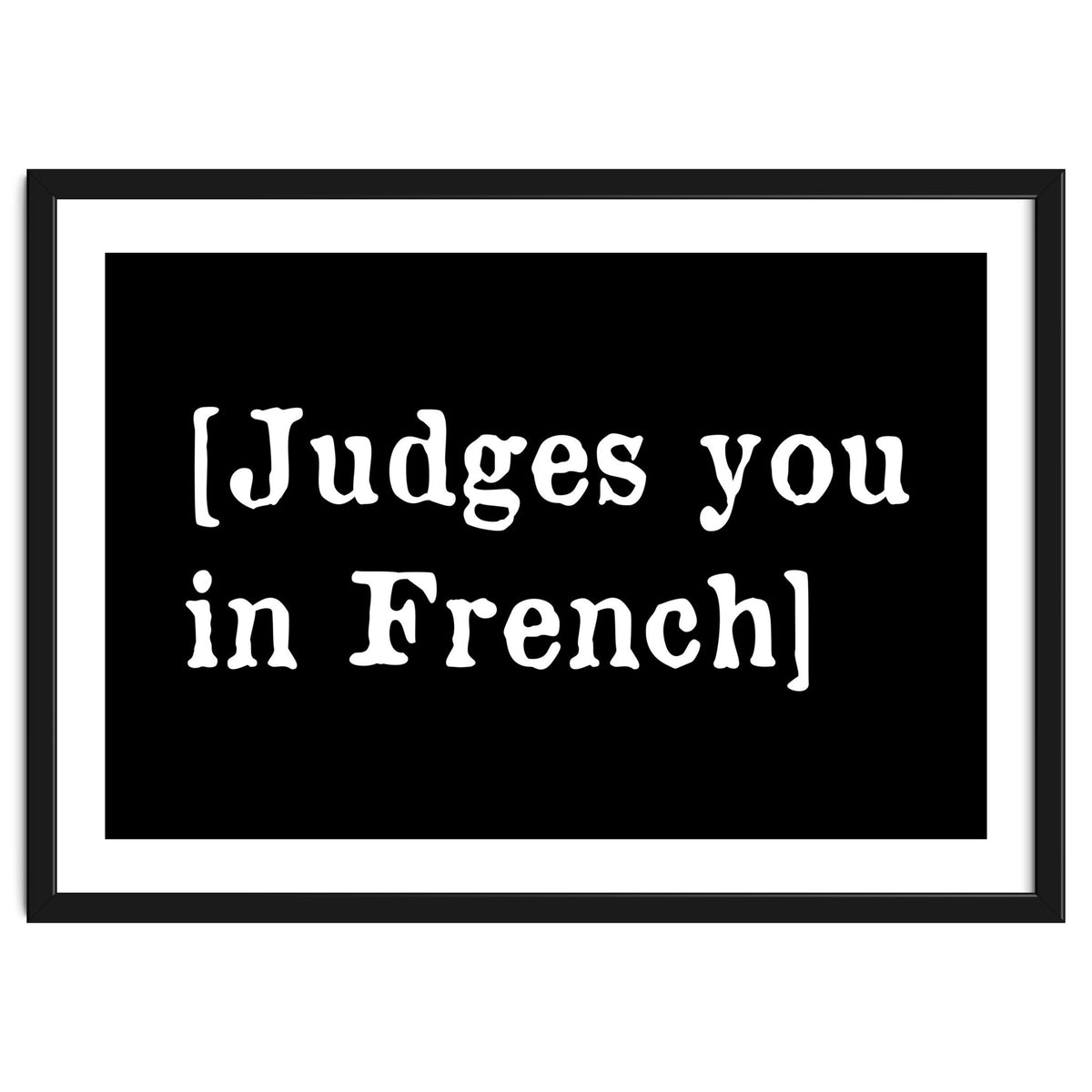 Judges You In French