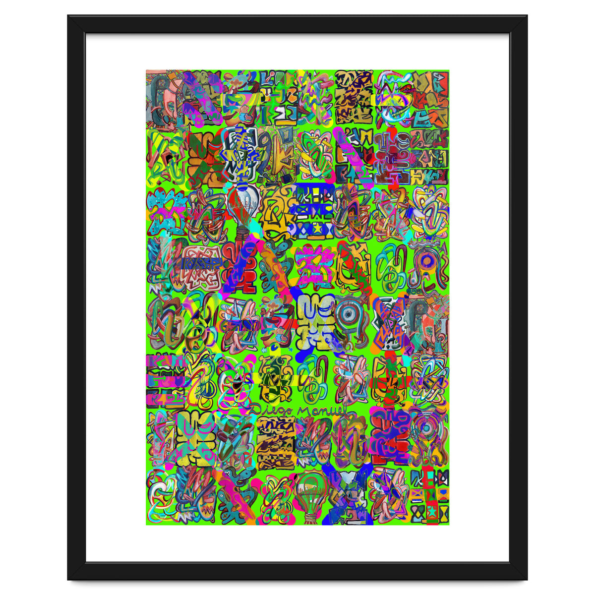 Graffitis 2021 Tapiz 103