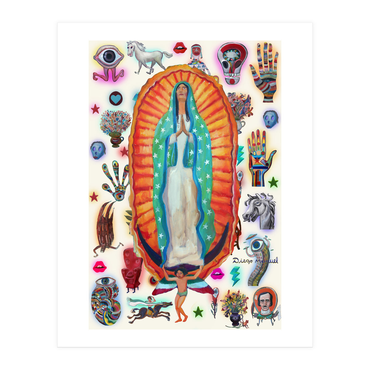 Virgen De Guadalupe 1 (Print Only)