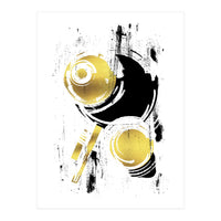 Abstract Painting No. 38 | gold  (Print Only)