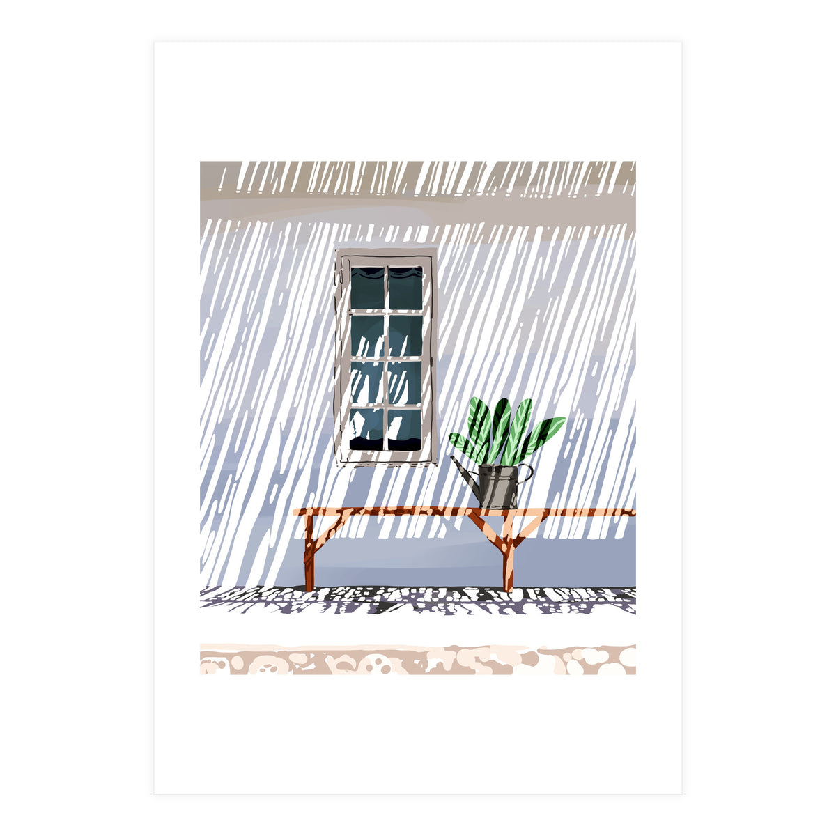 A Slow Sunday (Print Only)