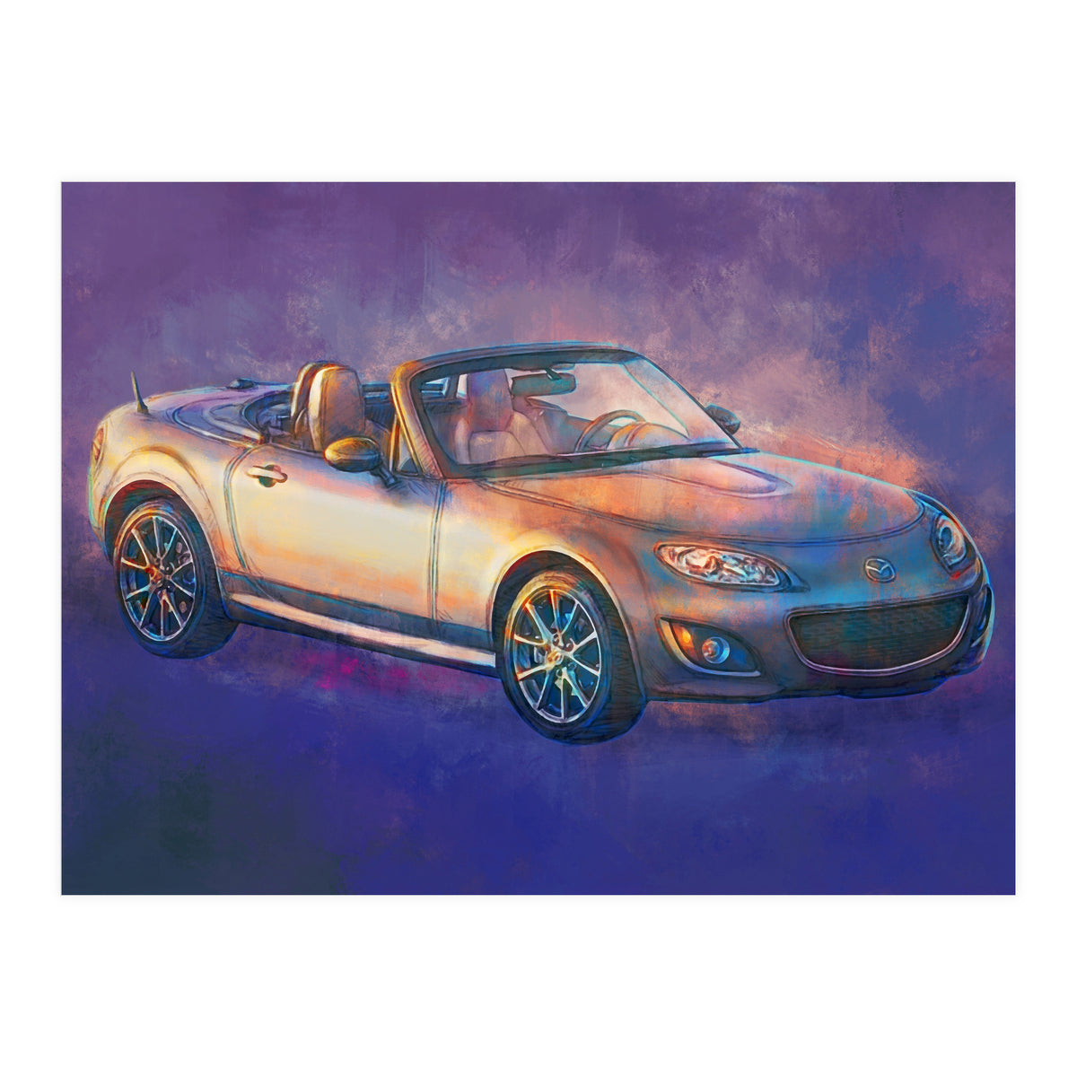 Mazda Miata (Print Only)