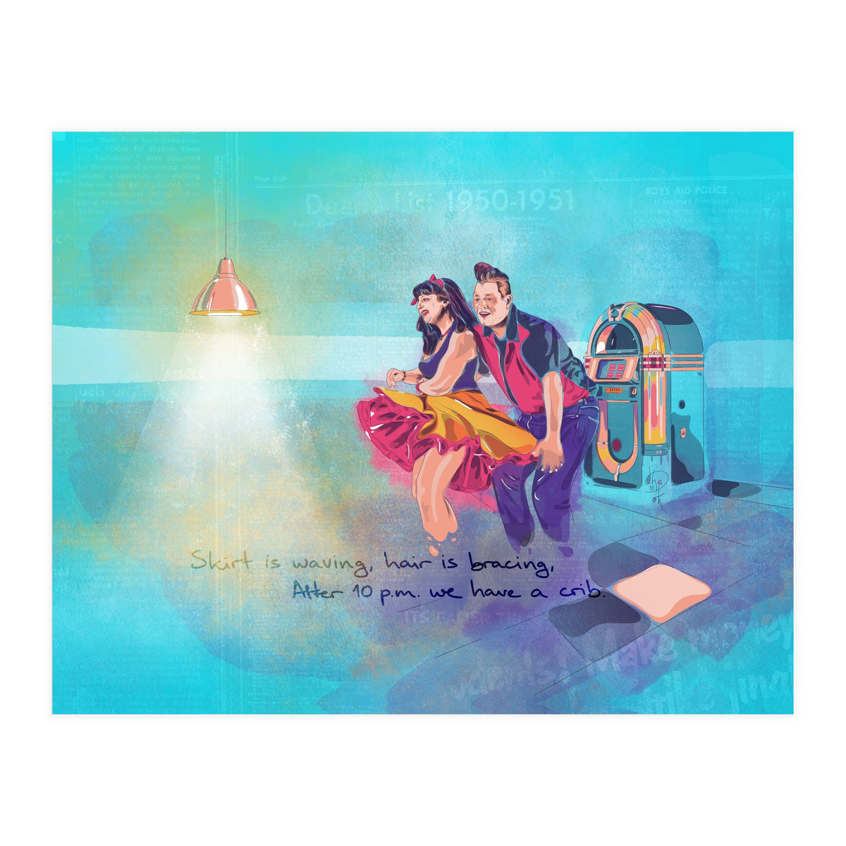 Rock N Roll 2 (Print Only)