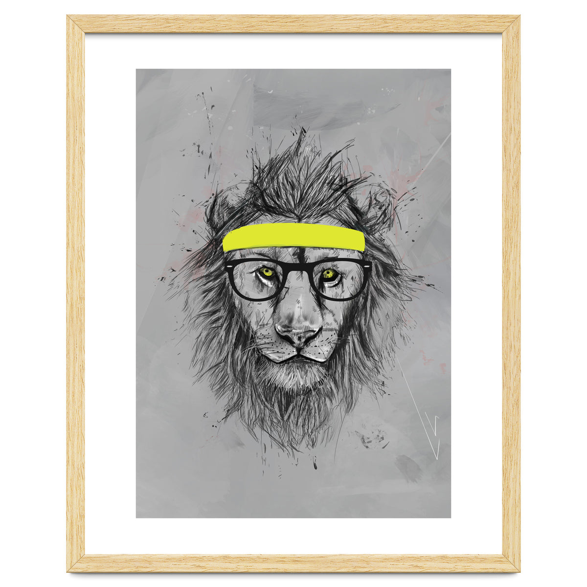 Hipster Lion