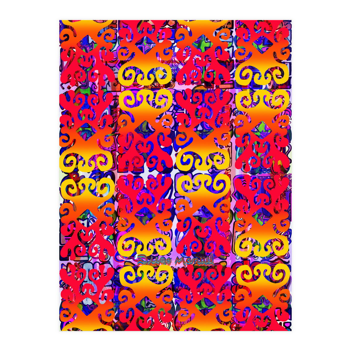 Tapiz Perfiles 2023 16 (Print Only)