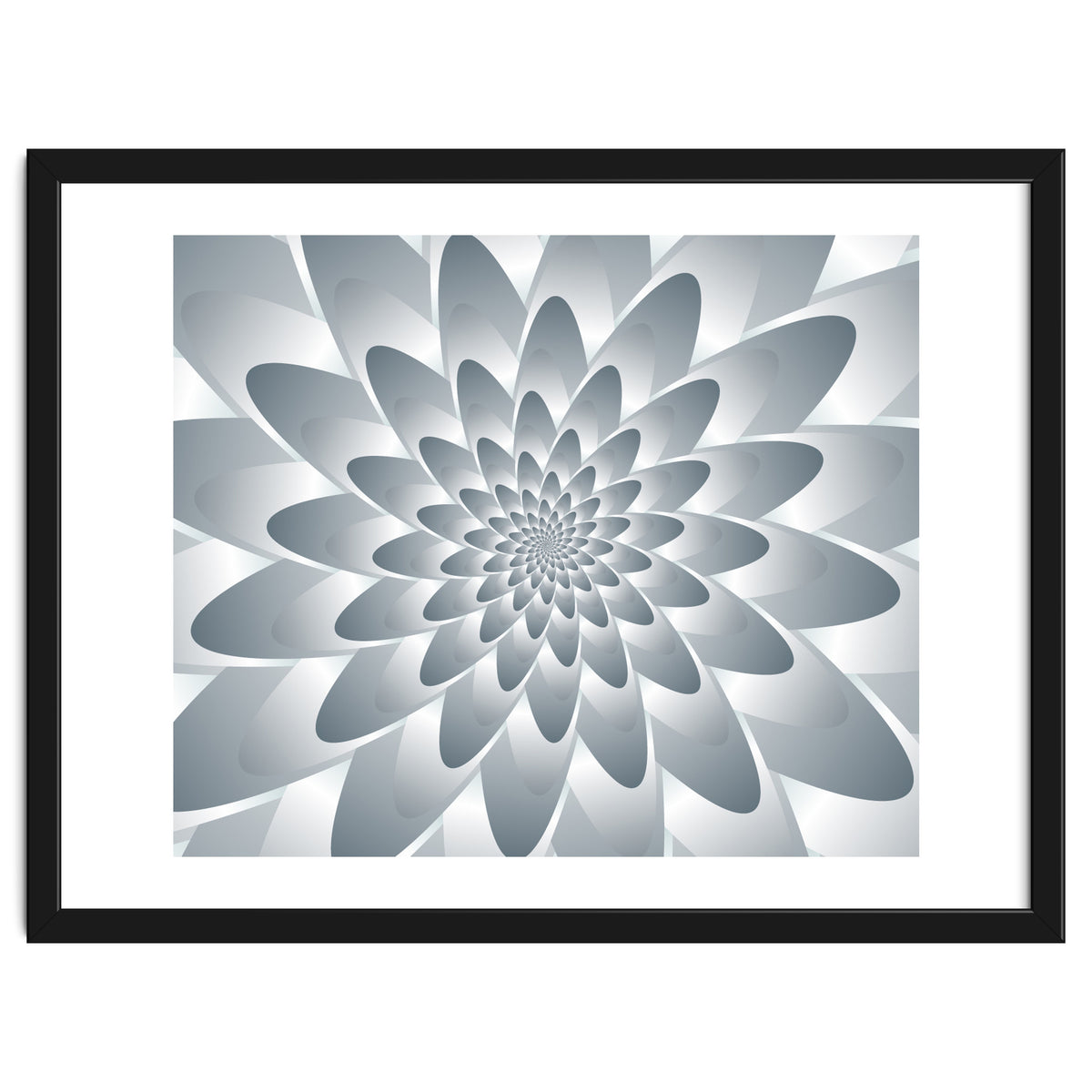 Swirl Flower Pattern