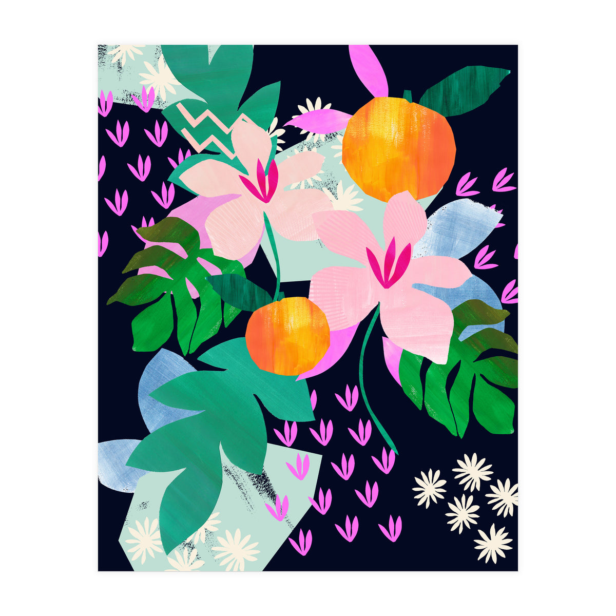 Orange tropical (Print Only)