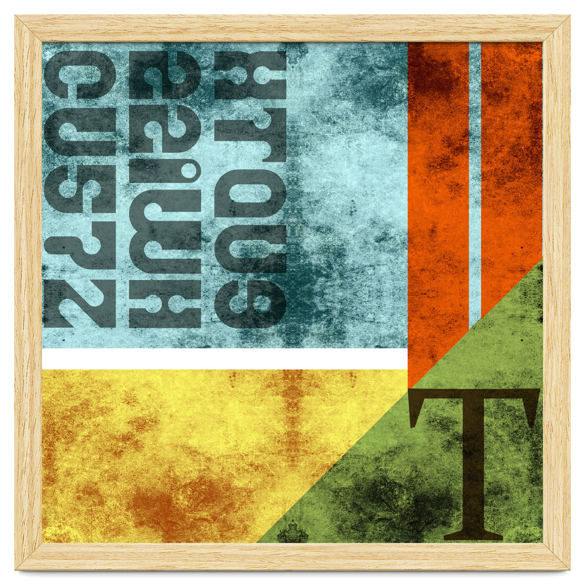 Abstract Industrial Rgby