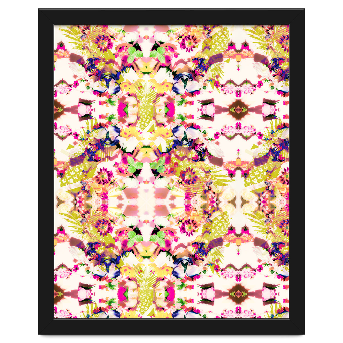 Painting mosaic - Abstract nature