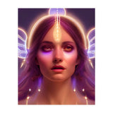 Purple Haze - Goddess of Light Digital Fantasy Artwork (Print Only) thumbnail