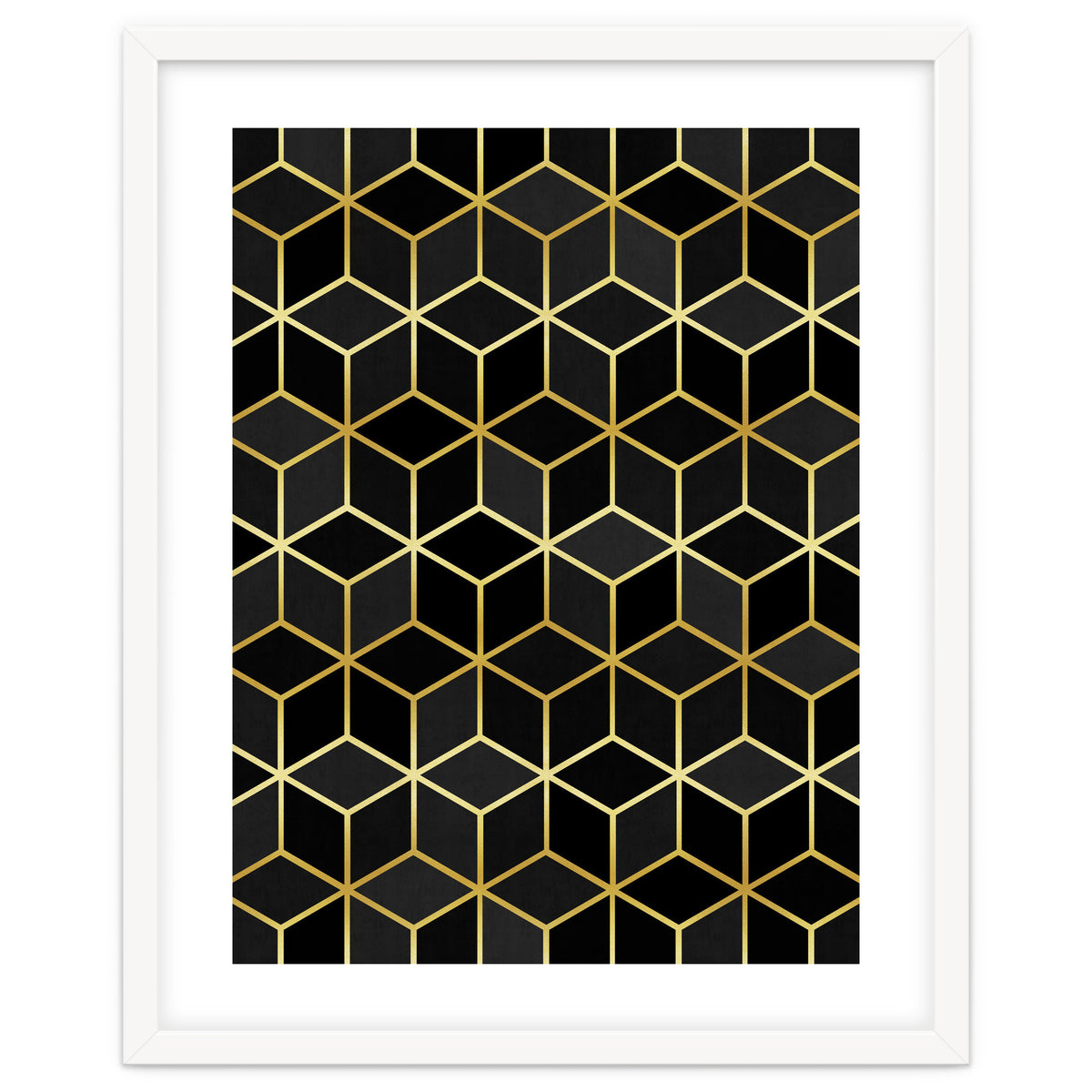 Colorful and golden pattern IV