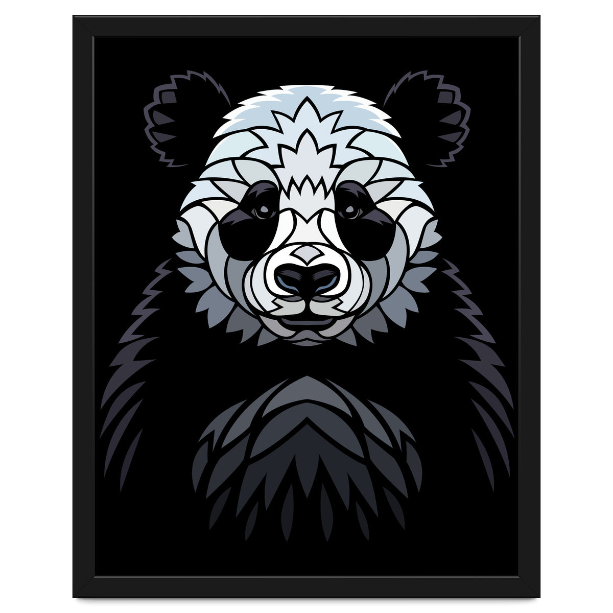 Tribal frontal Panda