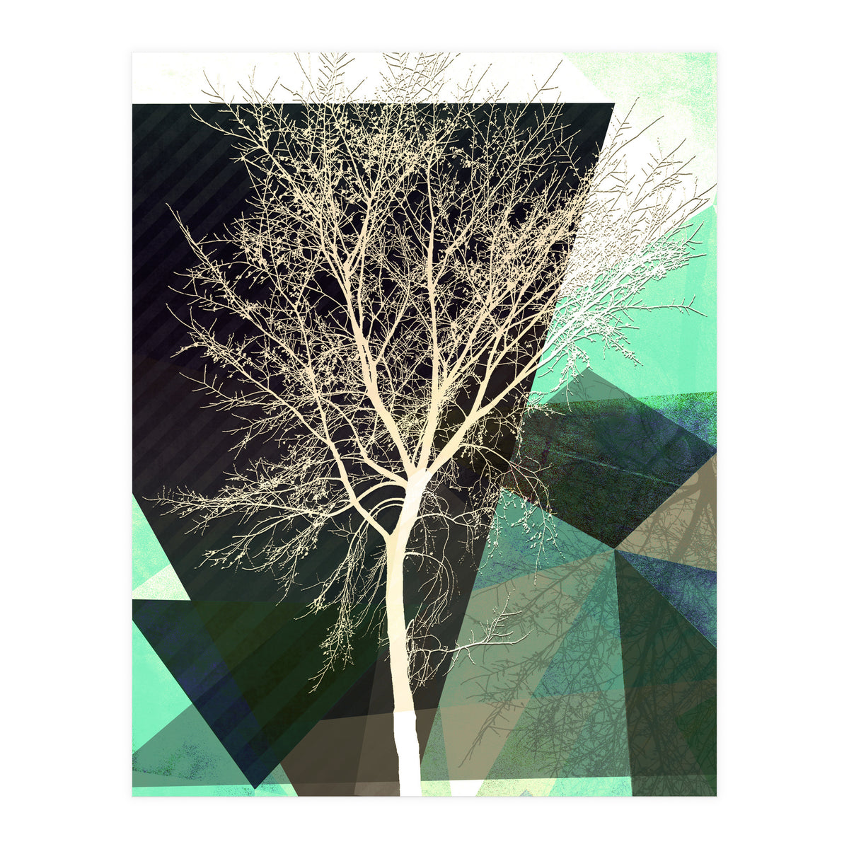 LONELY TREE I Portrait (Print Only)