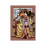 Kitsune of Sunset (Print Only) thumbnail