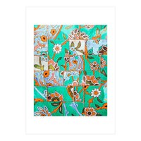 Floral Morocco (Print Only)