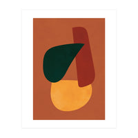Abstract Shapes Boho Modern Mid Century Modern (Print Only)