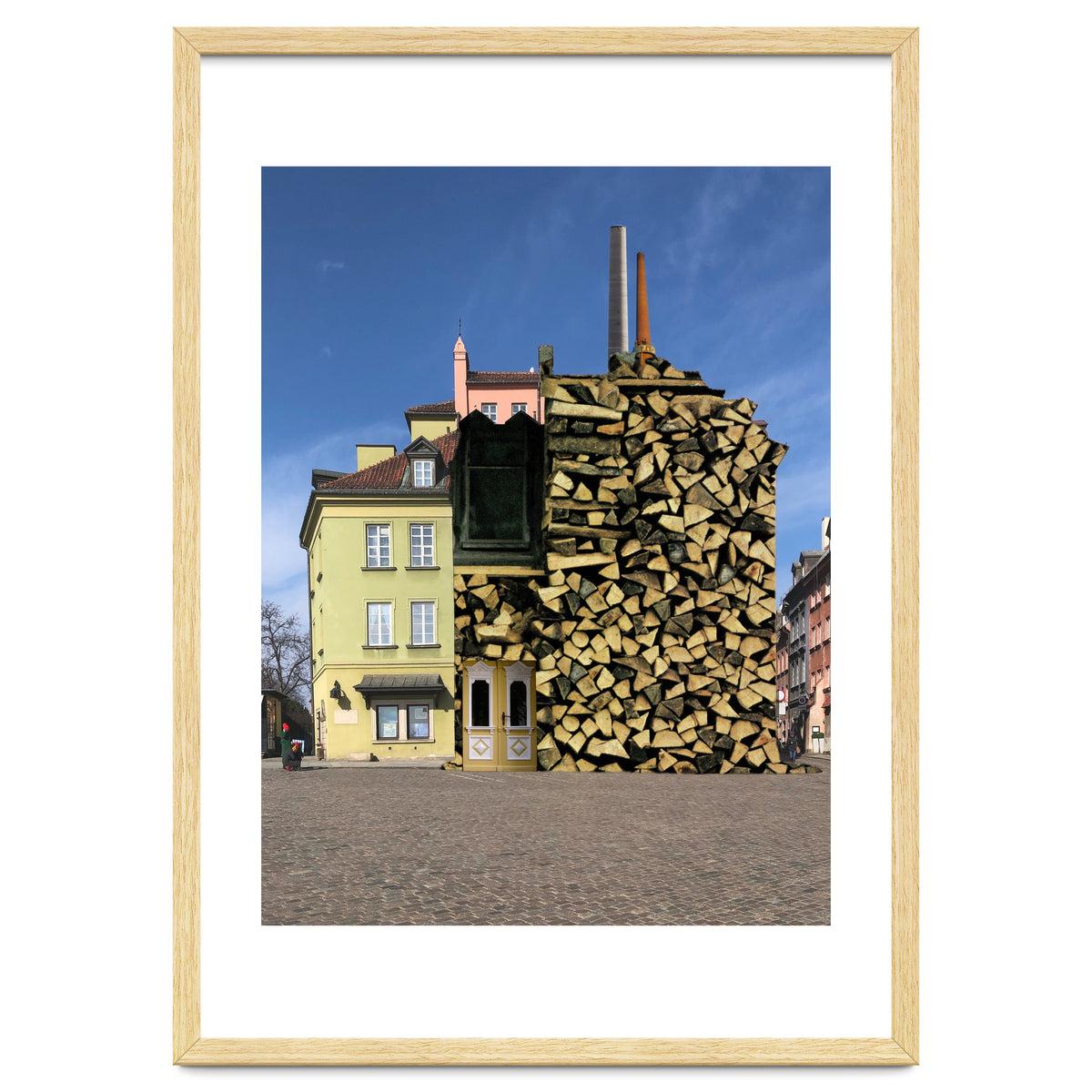 Holz Vor Der Hütten