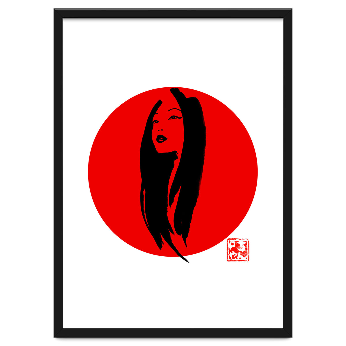 Geisha02 in red