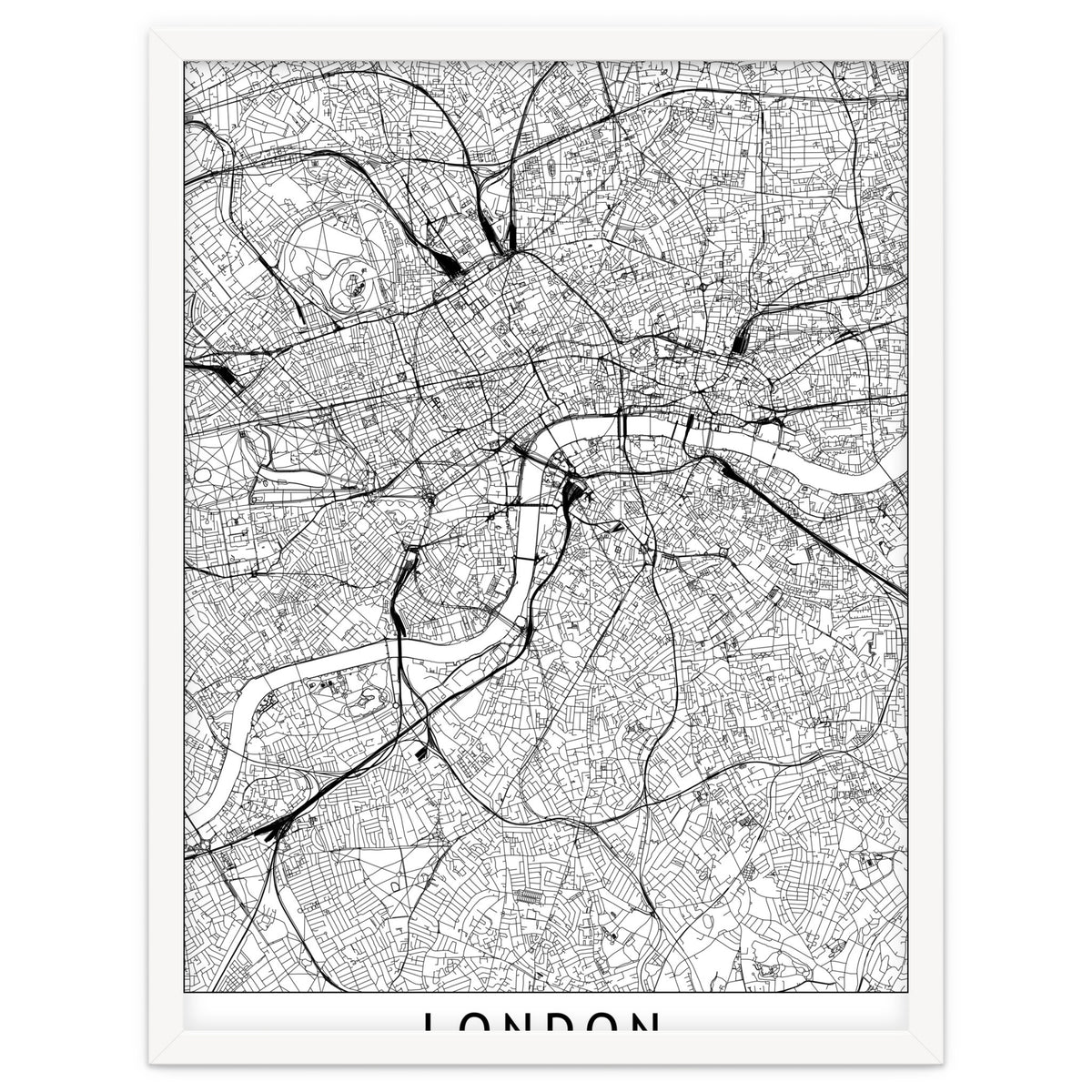 London White Map