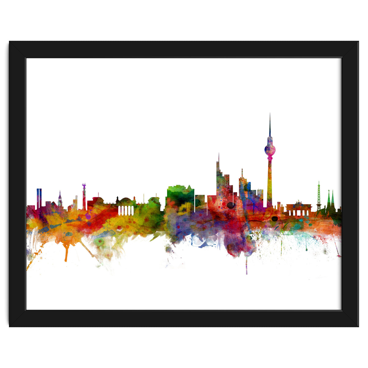 Berlin Germany Skyline