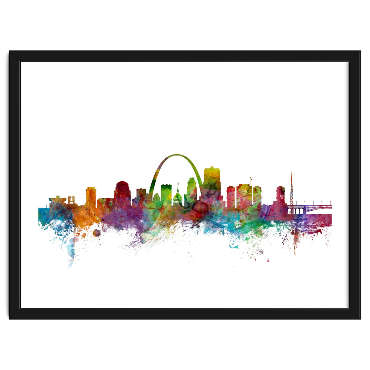 St Louis Missouri Skyline