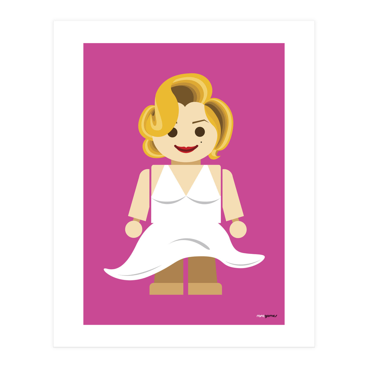 Marilyn Monroe Toy (Print Only)