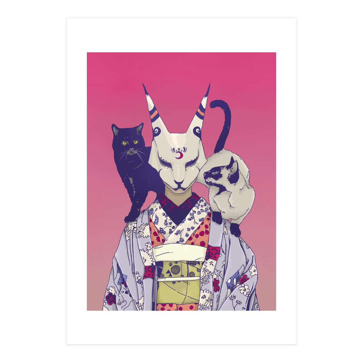 Neko Lady (Print Only)