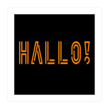 Hallo! German greetings (Print Only) thumbnail