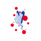 blue flamingo (Print Only) thumbnail