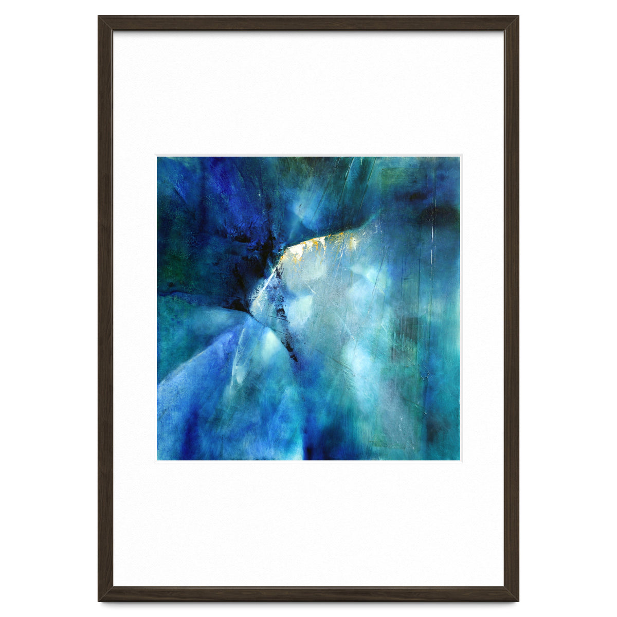 Komposition In Blau - blue composition