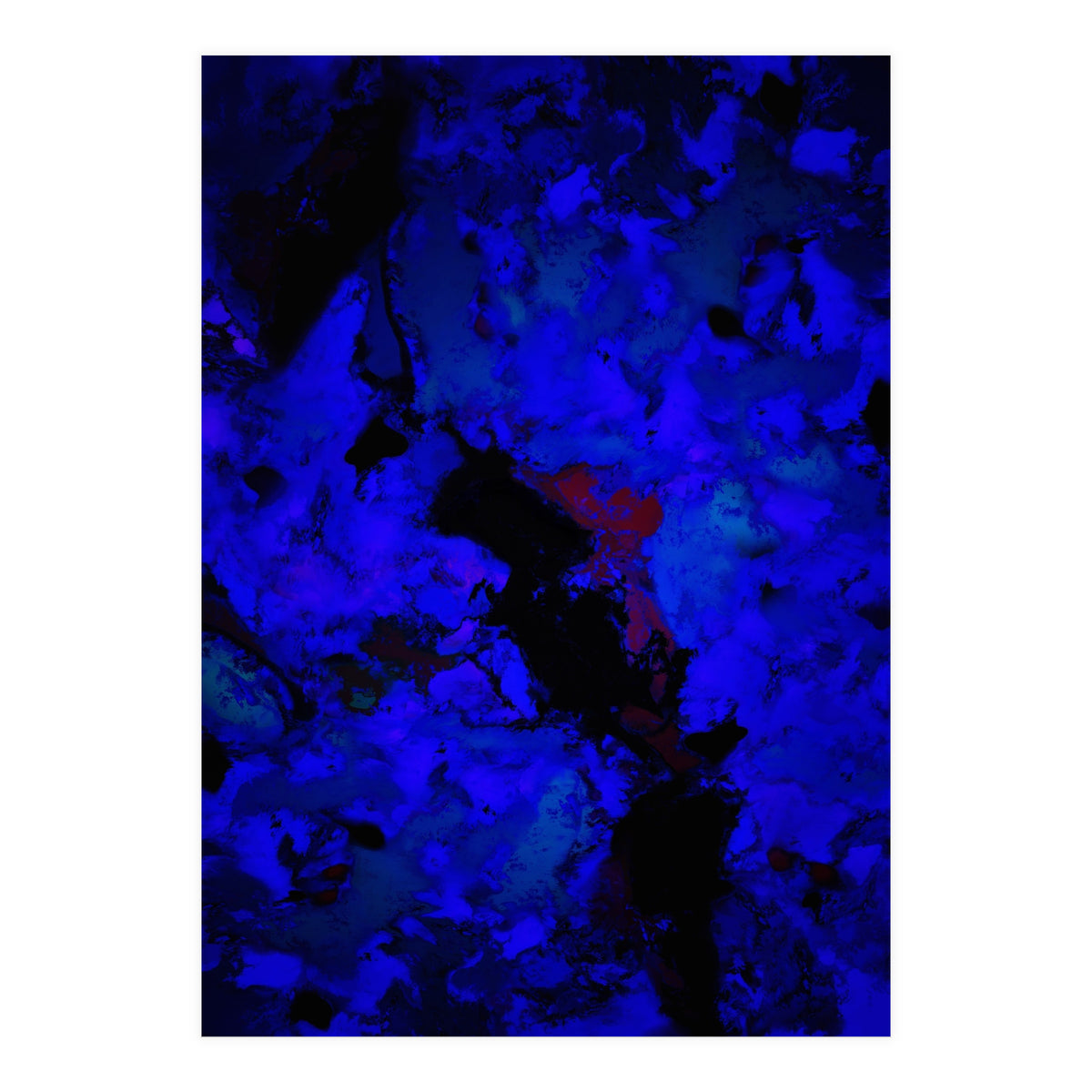 A Dark Blue Crash (Print Only)
