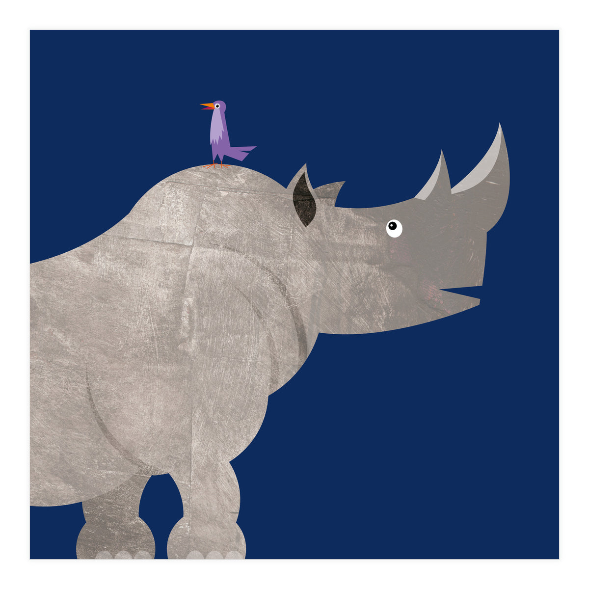 Kids Room Rhinoceros (Print Only)