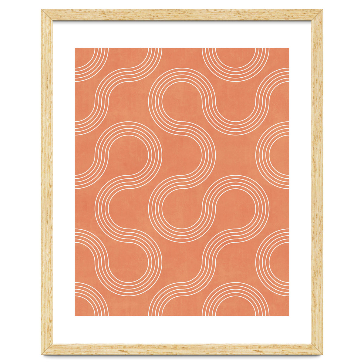 My Favorite Geometric Patterns No.32 - Coral