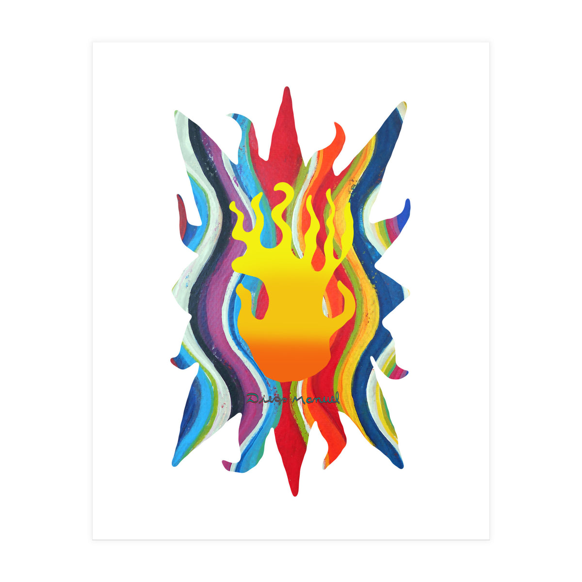 Fuego 8 Copia (Print Only)